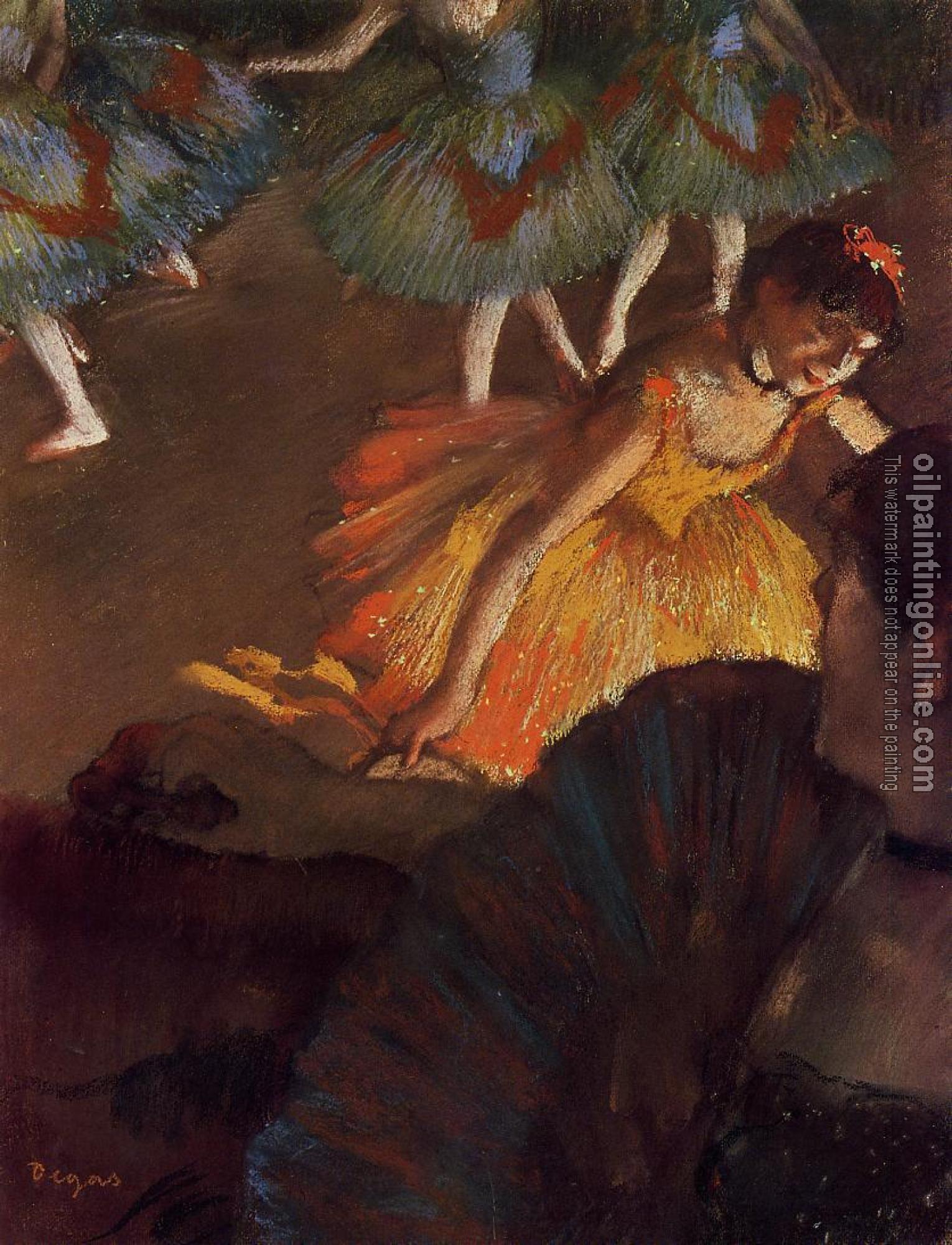 Degas, Edgar - Ballerina and Lady with a Fan